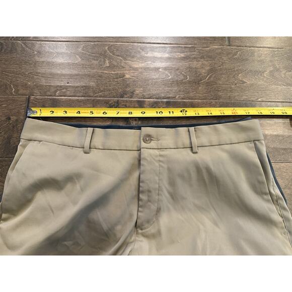 Lot Of 2 Nike Golf Mens Gray Tan Dri-Fit Straight Pants Size 34x34 833194 - Picture 11 of 11